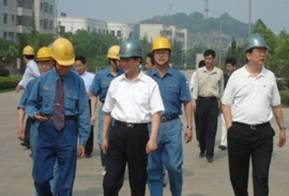 江西省副省长洪礼和视察江西亚东 江西省副省长洪礼和视察江西亚东